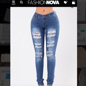 Fashion Nova Super Unique Jeans